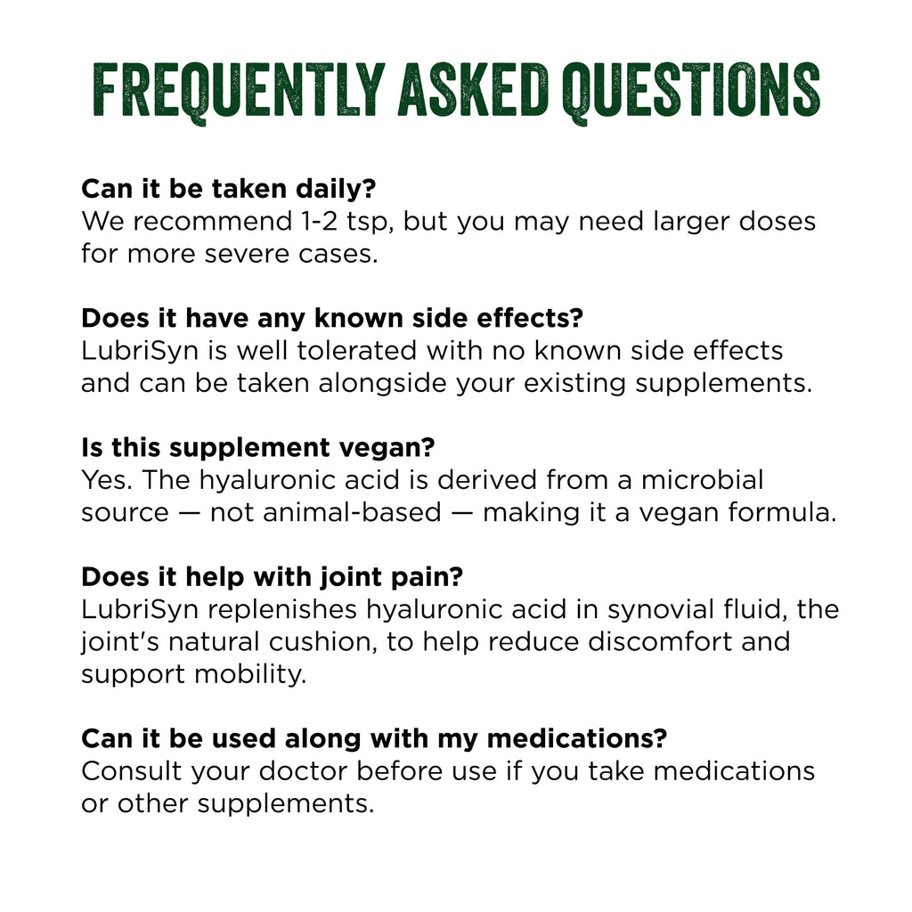 Lubrisyn HA Plus MSM Liquid Joint Supplement - 3 Pack - image 11