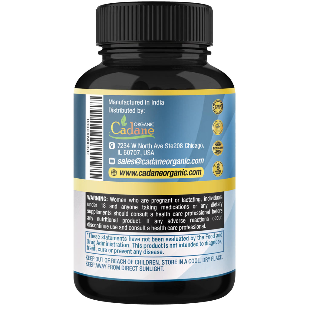 Organic Cadane Apple Cider Vinegar Extract Capsules - 120 Count - image 3