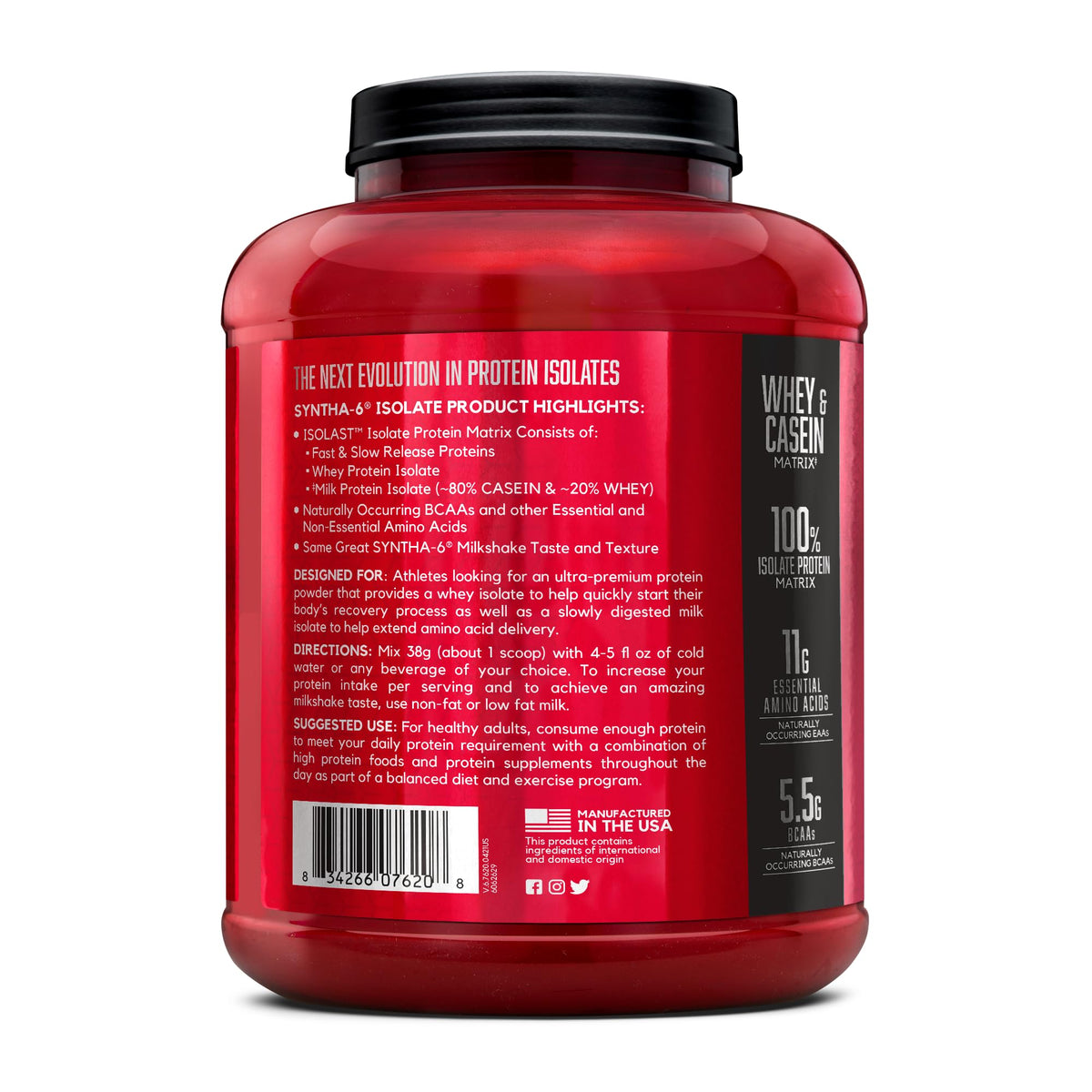 BSN SYNTHA-6 Isolate Protein Powder