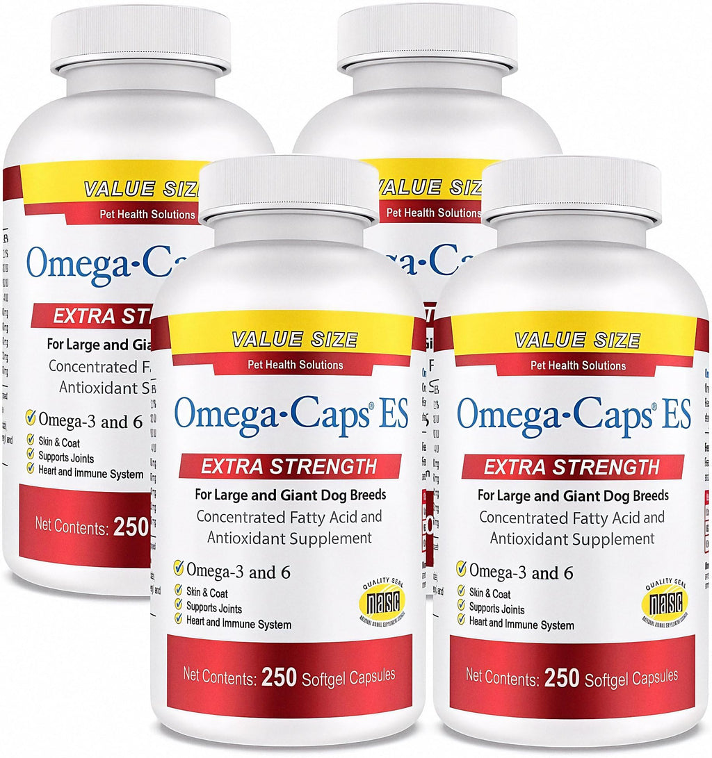 Pet Health Solutions Omega-Caps Extra Strength Large Breeds - 1000 Softgels