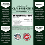 BioSchwartz Oral Probiotics Supplement with Prebiotics - Supports