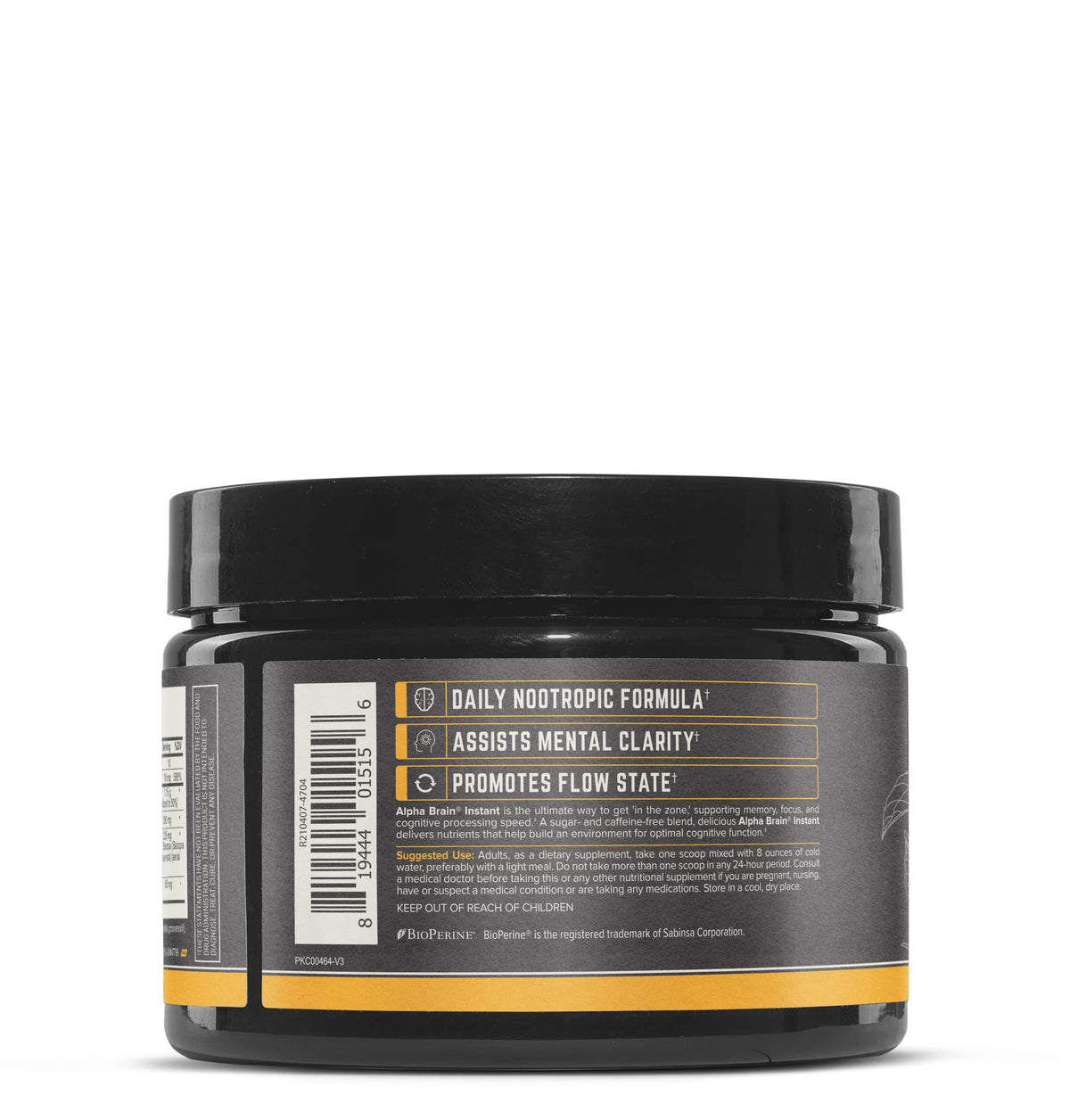 Onnit Alpha Brain Powder Peach - 3.8 oz - image 2