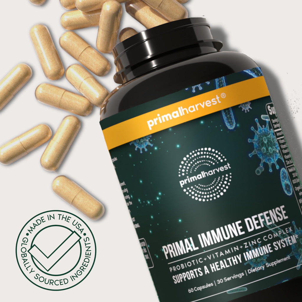 Primal Harvest Immune Defense Daily Supplement - 60 Capsules - image 7