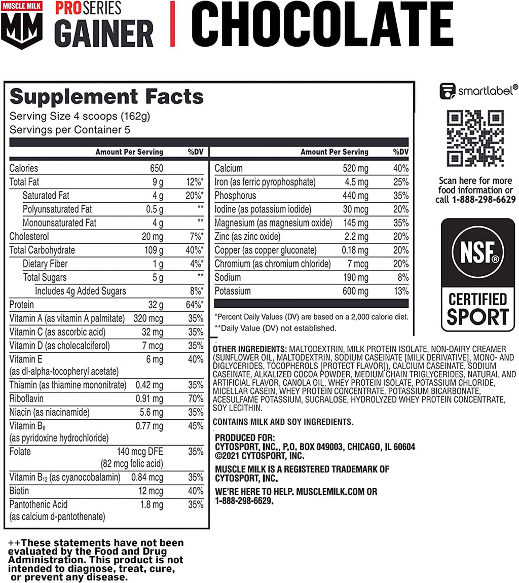Muscle Milk Gainer Protein Powder