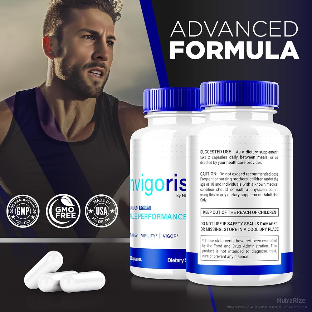 NutraRize Invigorise Capsules for Men - 60 Capsules - image 6