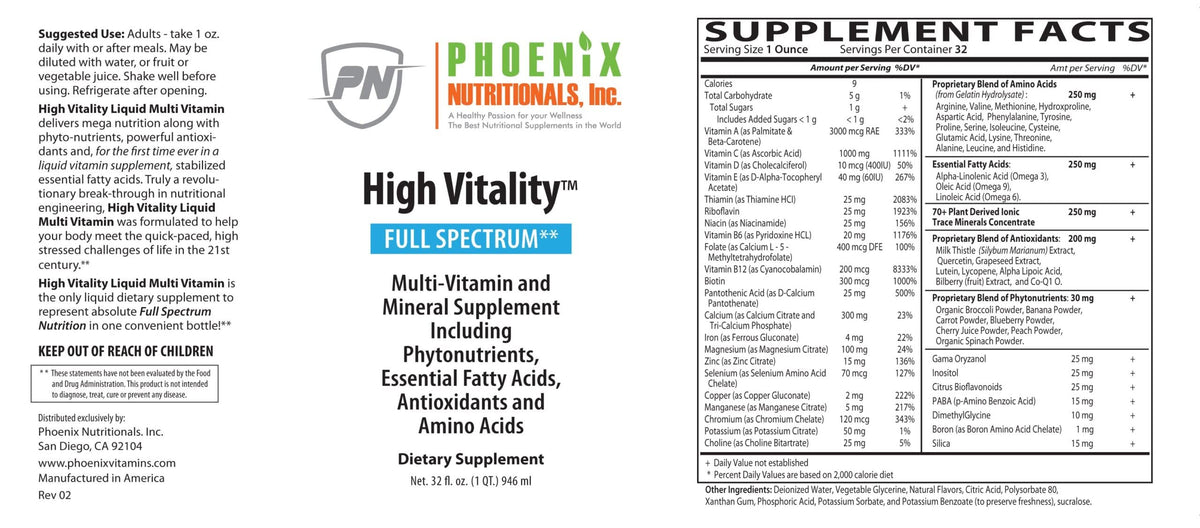 Sufe Multivitamin Mineral Formula 136 Nutrients for Energy - 32 Fl Oz - image 2