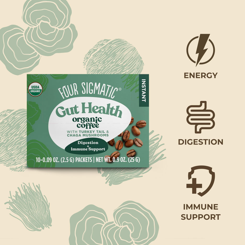 Four Sigmatic Mushroom Coffee Mix Lion's Mane, Chaga & Cordyceps