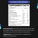 CELLMUNOLOGY Hair Vitamin Gummy with Biotin 5000 MCG - 60 Gummies - image 3