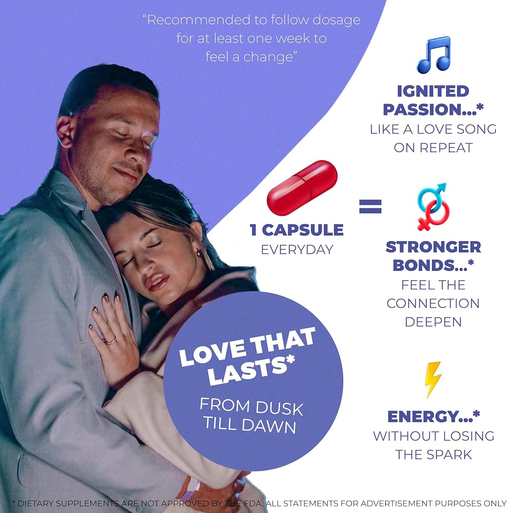 Stemox Love Rhythms L-Arginine & Tribulus Terrestris - 60 Capsules - image 4