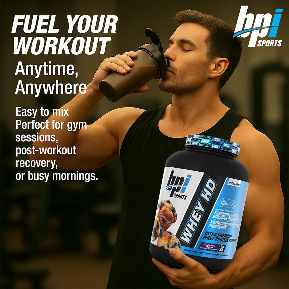 BPI Sports Whey Hd Ultra Premium Protein Powder