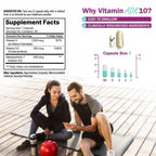 NatureGenX ADK10 Vitamin A D3 K2 Bone Health - 90 Capsules - image 4