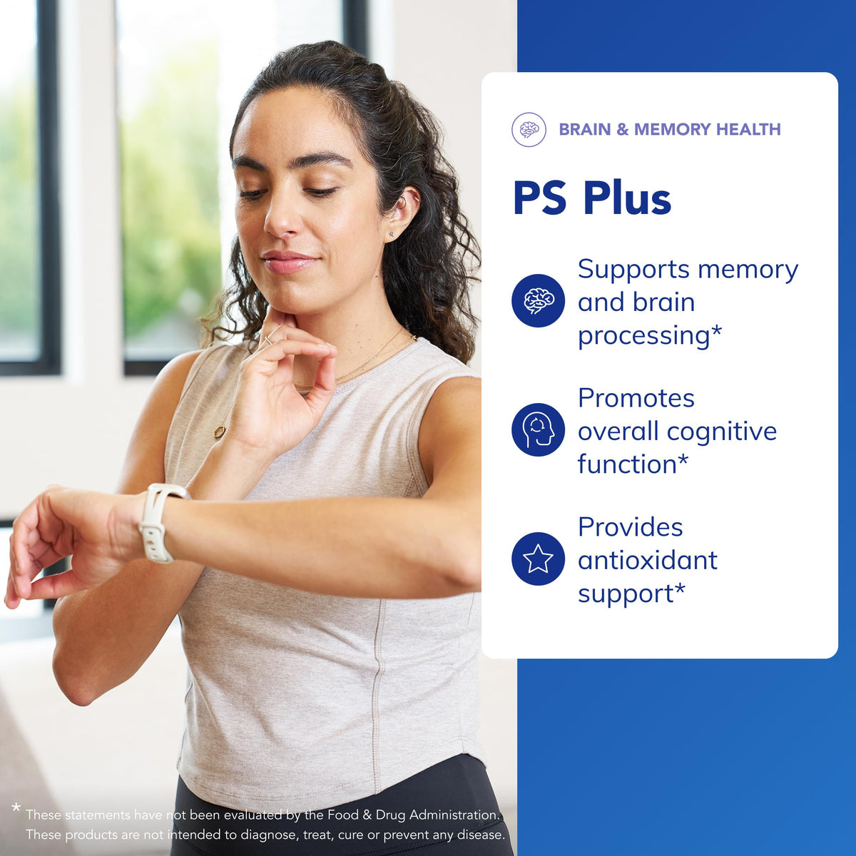 Pure Encapsulations PS Plus Brain Support - 60 Capsules - image 3