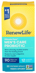 Renew Life Ultimate Flora Men's Care Probiotic - 30 Capsules