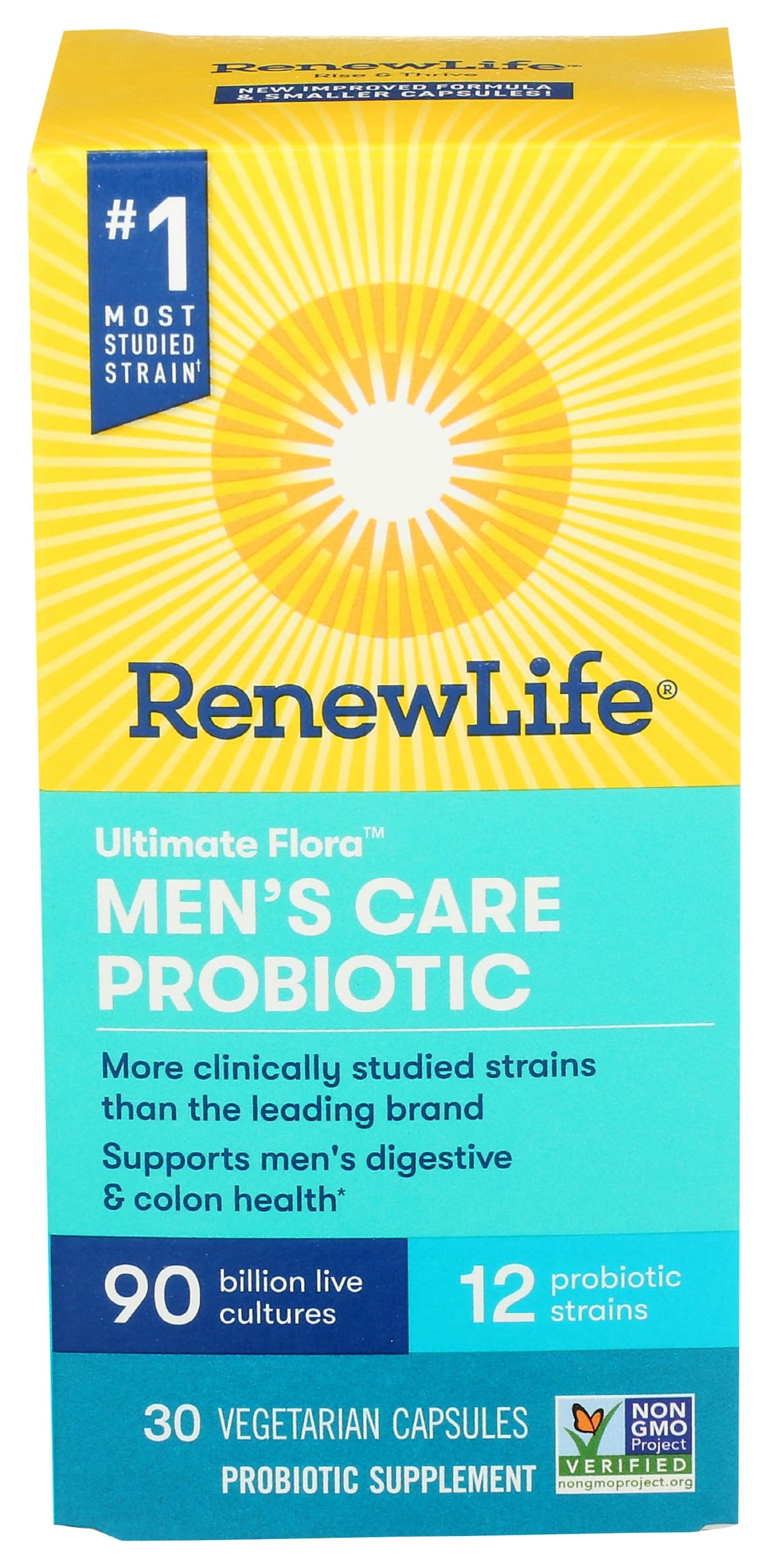 Renew Life Ultimate Flora Men's Care Probiotic - 30 Capsules