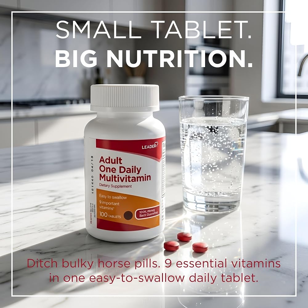 Leader One Daily Multivitamin Tablets - 100 Tablets - image 3