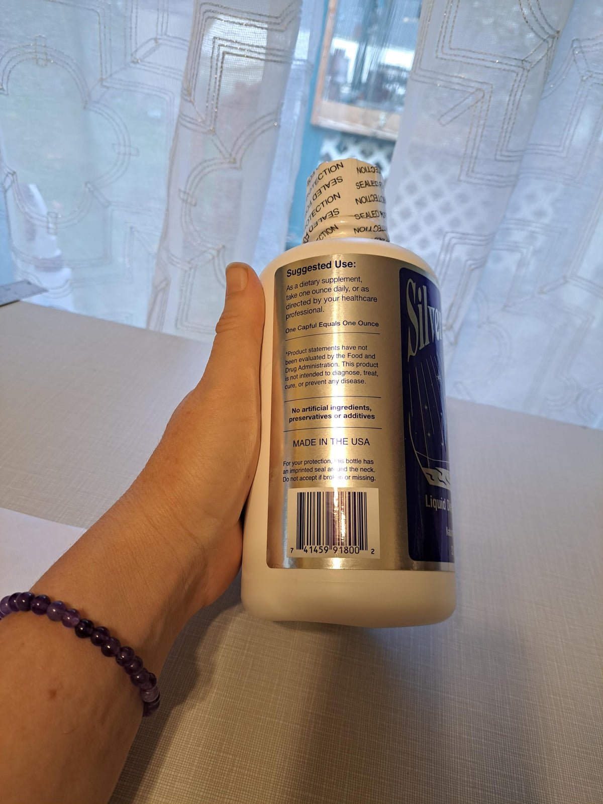 CGAM Silver Water Colloidal Silver Mineral Water - 64 Fl Oz - image 3