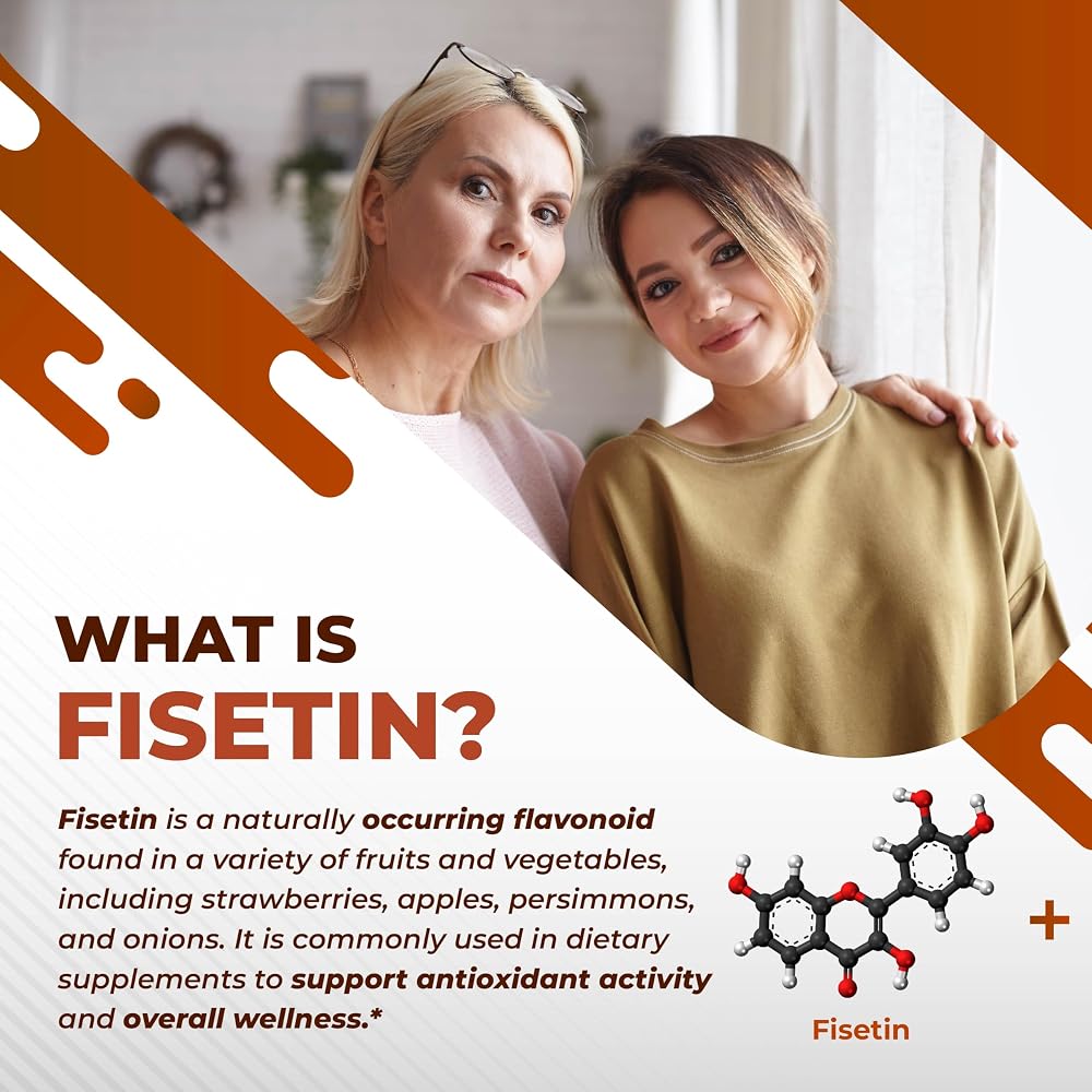NuraFuse Fisetin 9-in-1 Complex Antioxidant Wellness - 150 Capsules - image 2