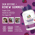 MaryRuth's Skin Restore + Renew Gummies with Hyaluronic Acid - 60 Gummies - image 8