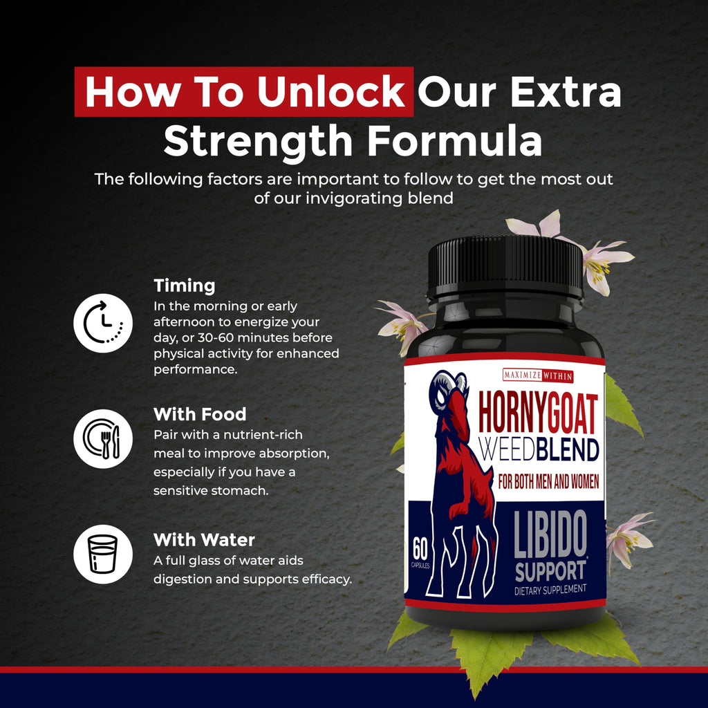 Maximum Slim Horny Goat Weed Blend with Maca & Tribulus - 1 Pack - image 7