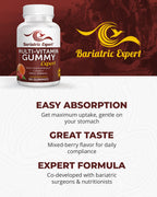 Bariatric Food Expert Multivitamin Gummies - 90 Count - image 5