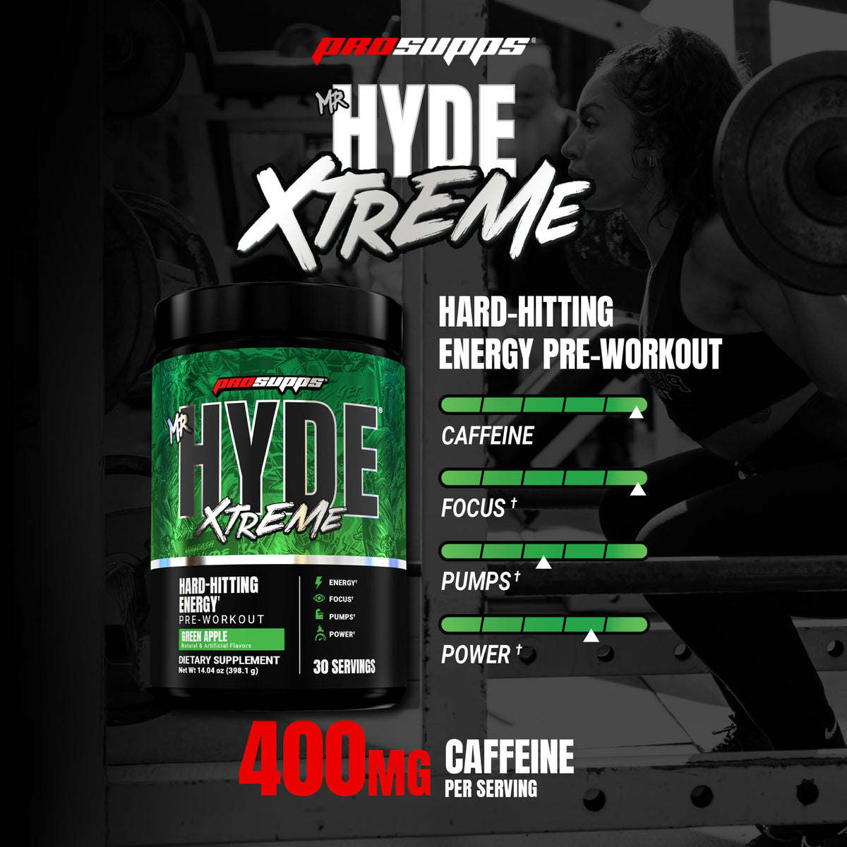 ProSupps Mr. Hyde Xtreme Pre Workout Powder with Creatine