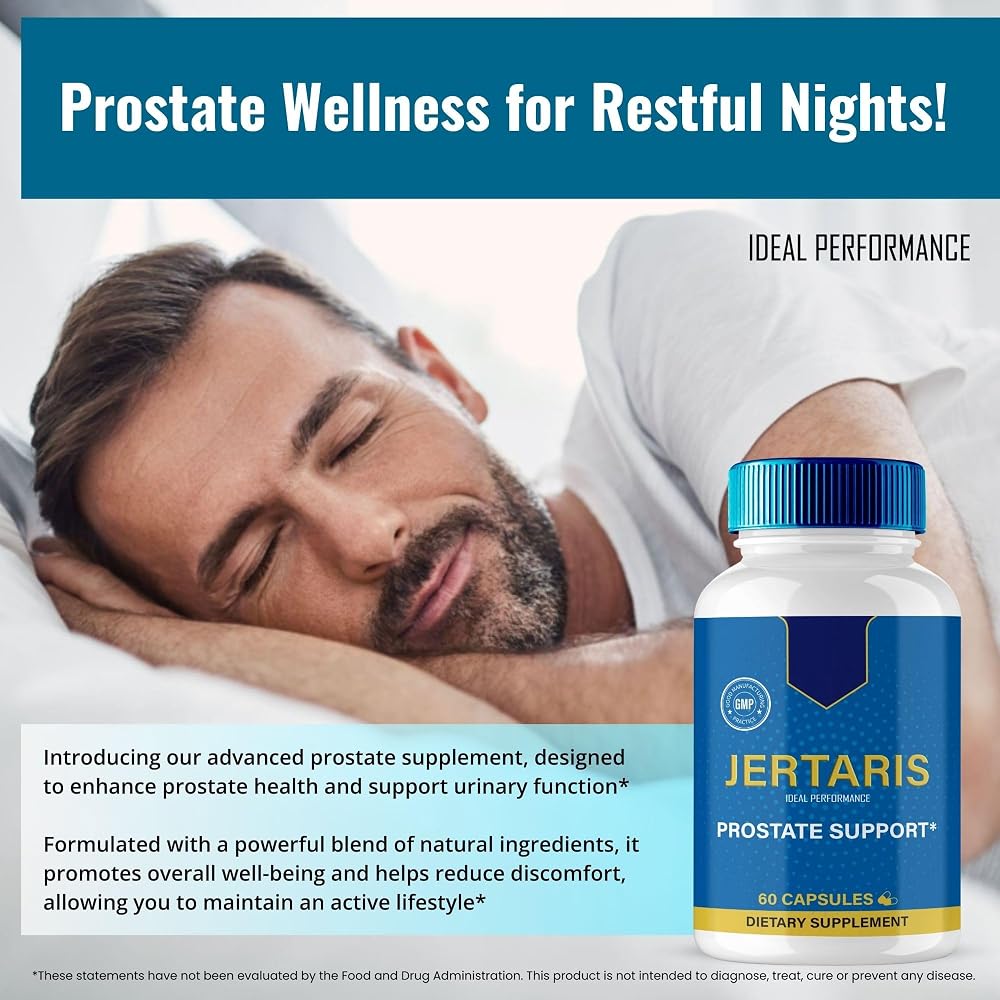 IDEAL PERFORMANCE Jertaris Prostate Health Capsules - 120 Count - image 4