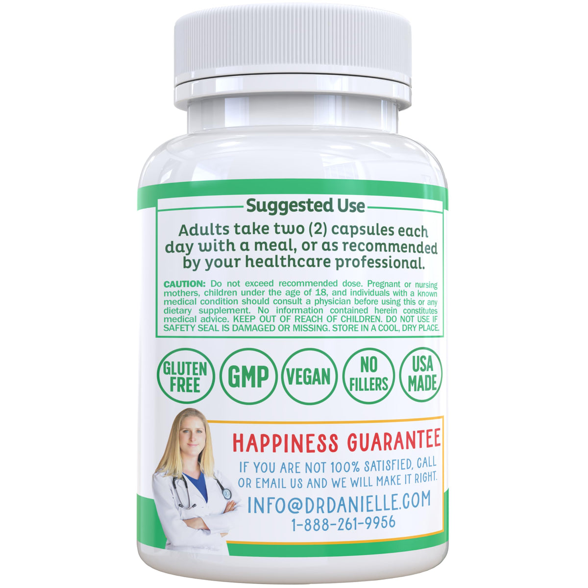 Doctor Danielle Probiotic Bacillus Supplement - 60 Capsules - image 4