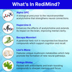 RediMind Natural Cognitive Support Brain Supplement - 30 Capsules - image 5