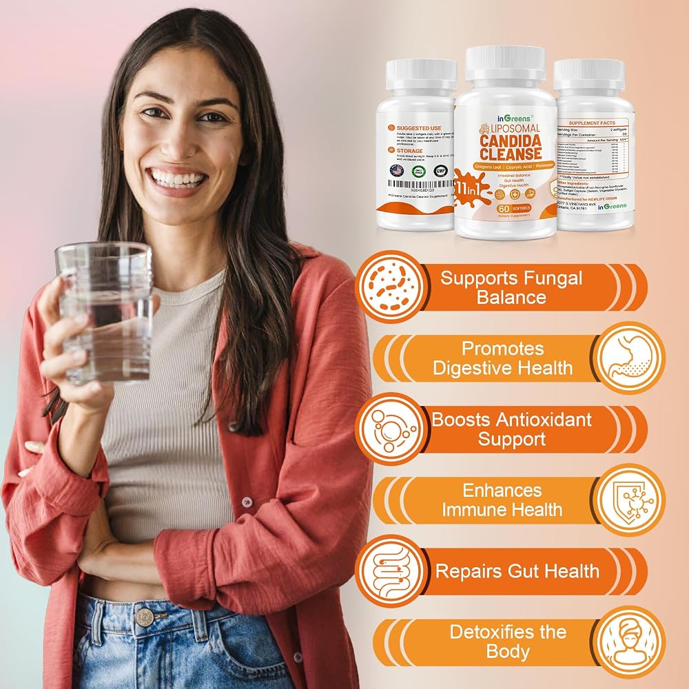 inGreens 11-in-1 Candida Support Supplement