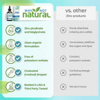 Why Not Natural Organic Liquid Zinc Drops - 4 Fl Oz - image 4