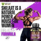 SHEVAT VITAMINS Shilajit 1000 mg Capsules Energy Support - 90 Capsules - image 2