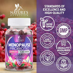 Nature's Nutrition Menopause Probiotic Gummies for Women - 60 Gummies - image 4