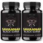 rize labs Savannah Black Surge Pills for Men - 120 Capsules