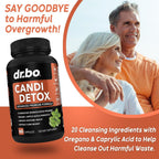 DR. BO Candida Cleanse Detox Support Supplement - 60 Capsules - image 3