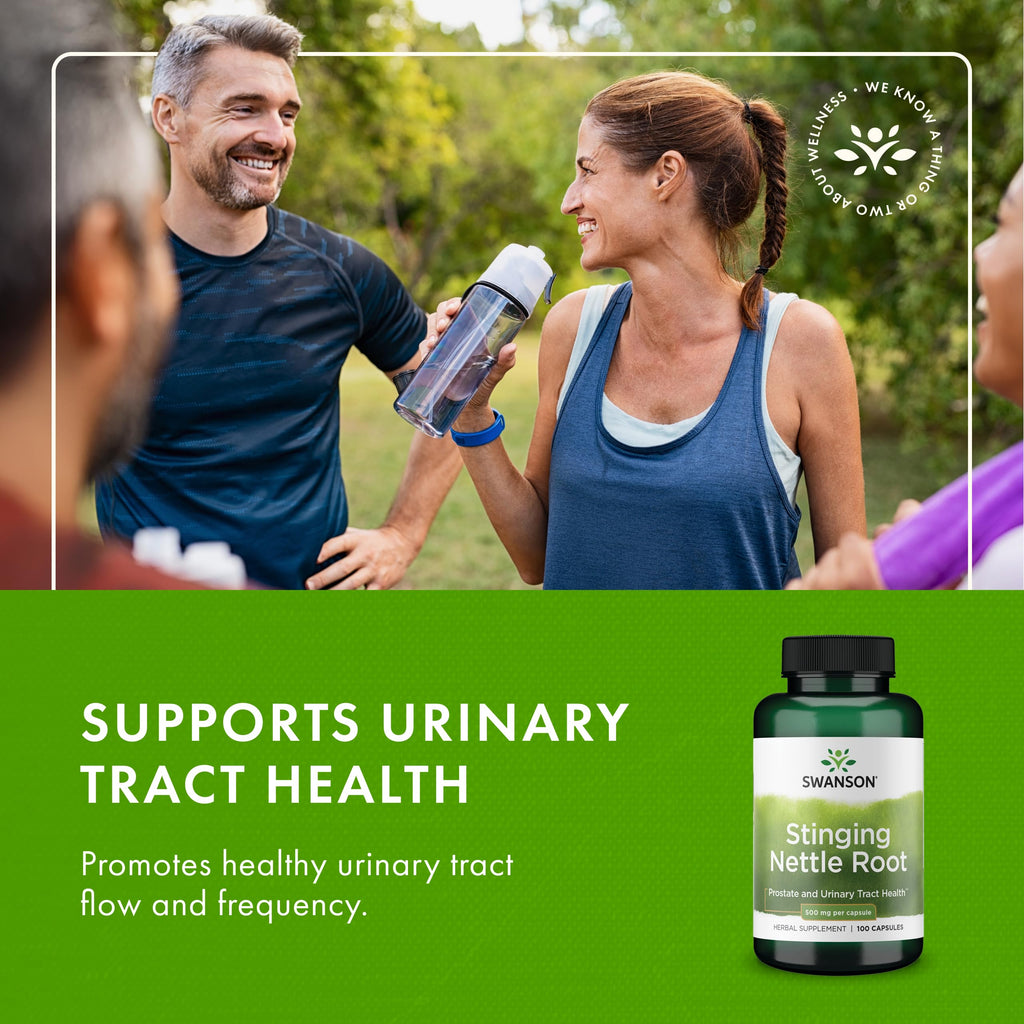 Swanson Stinging Nettle Root 500 mg - 100 Capsules - image 6
