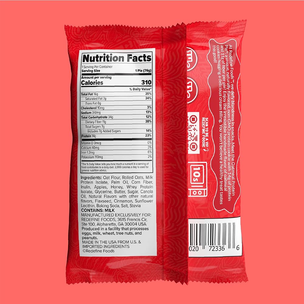 Redefine Foods Oatmeal Protein Pie