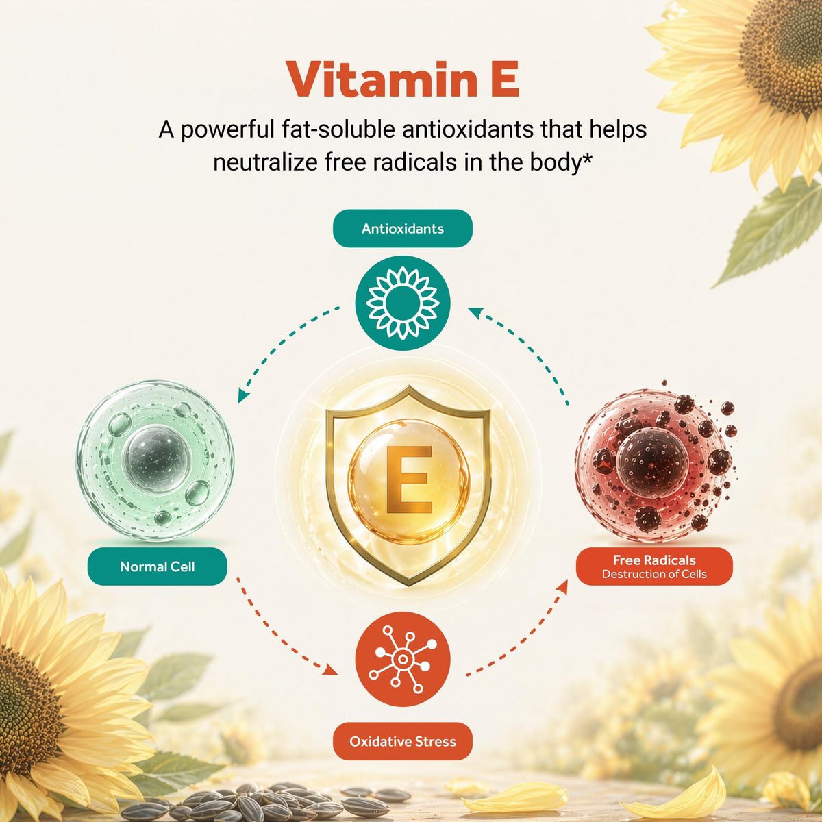 Naturalis Sunflower Vitamin E with Mixed Tocopherols