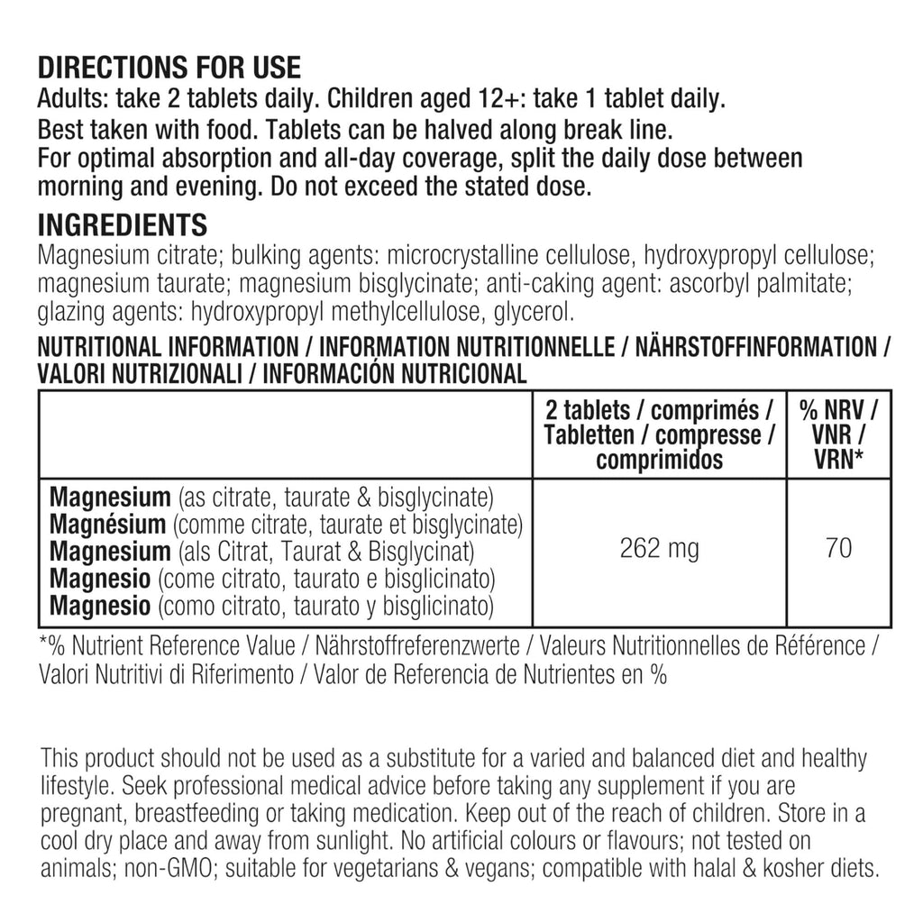 Igennus Superior Triple Magnesium Complex - 180 Tablets - image 6