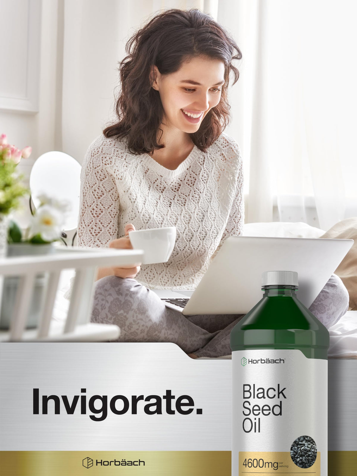 Horbäach Black Seed Oil Liquid - 16 Fl Oz - image 6