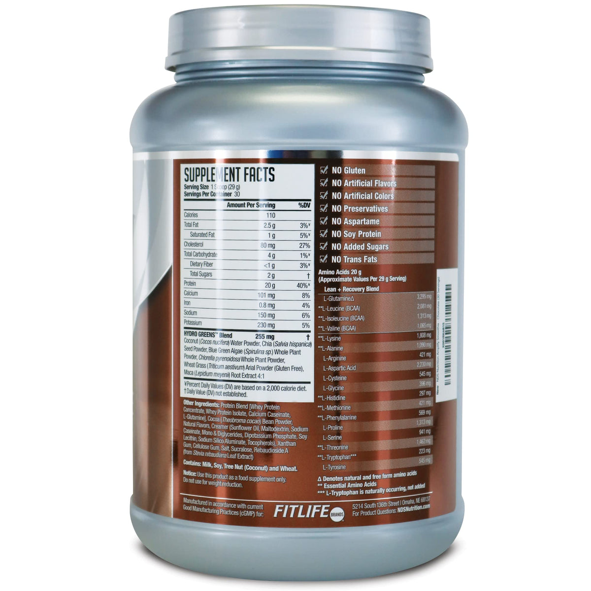 AMPLIFY NDS Nutrition Multi-Phase Protein Smoothie