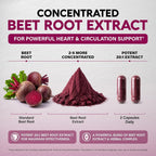 NUTRAHARMONY Beet Root Capsules - Healthy Blood Pressure Support