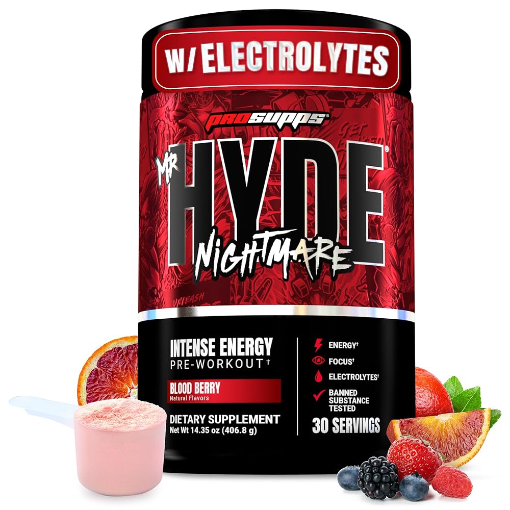 ProSupps Mr. Hyde Nightmare Pre Workout Powder with Caffeine & Beta