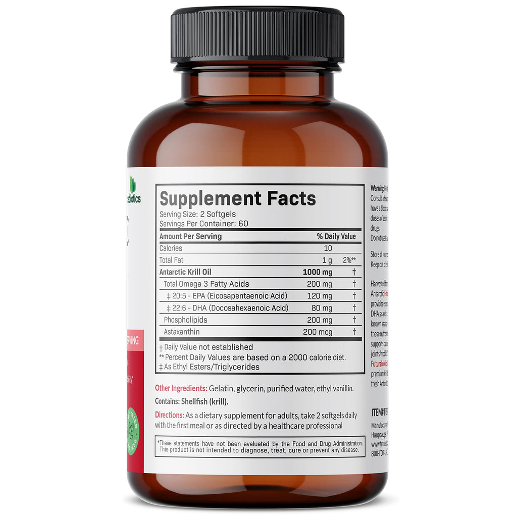 Futurebiotics Antarctic Krill Oil with Omega-3s EPA