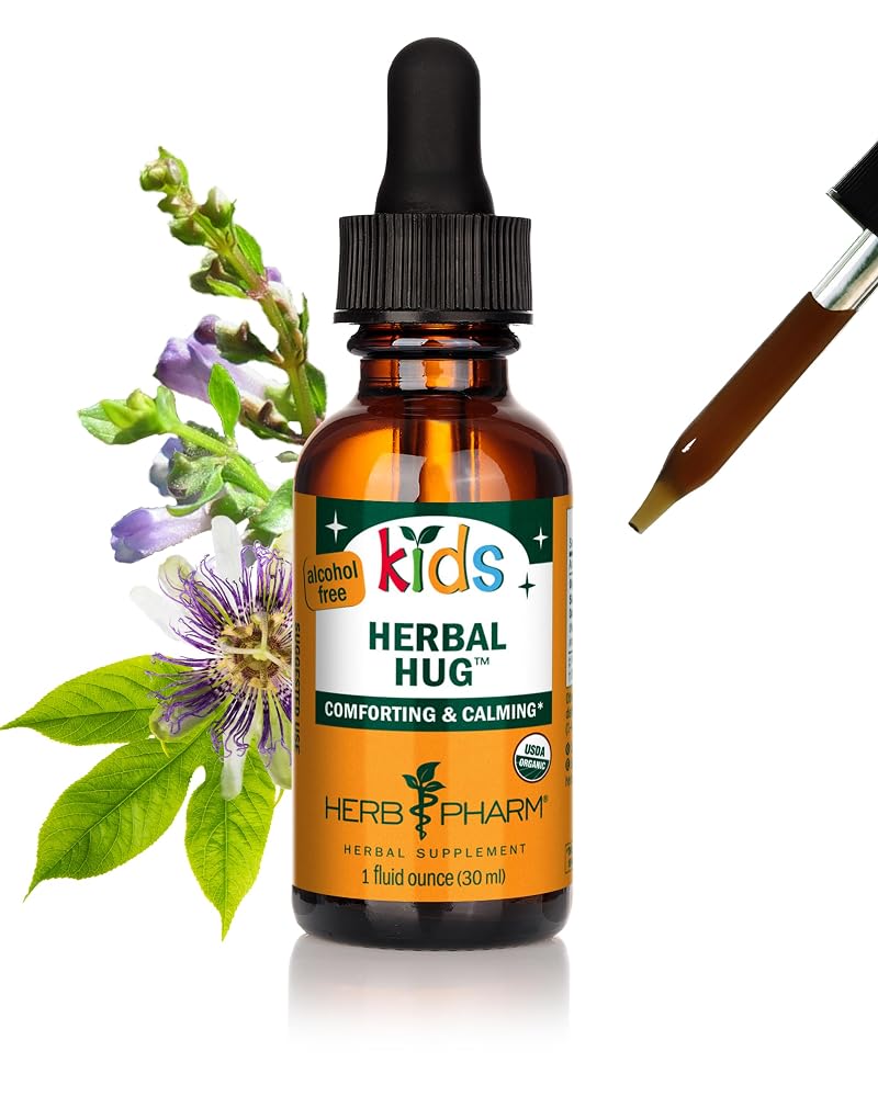Herb Pharm Organic Kids Herbal Hug: Nervous System Support