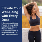 Carlson Super Daily D3 + K2 Vitamin Drops - 360 Drops - image 5