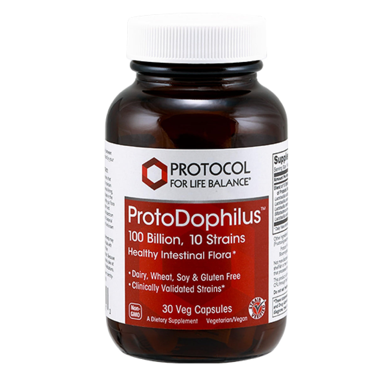 PROTOCOL FOR LIFE BALANCE ProtoDophilus 100 Billion Probiotic