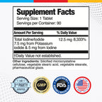 Brain Bean Iodine Complex Supplement for Thyroid Support - 90 Tablets - image 2