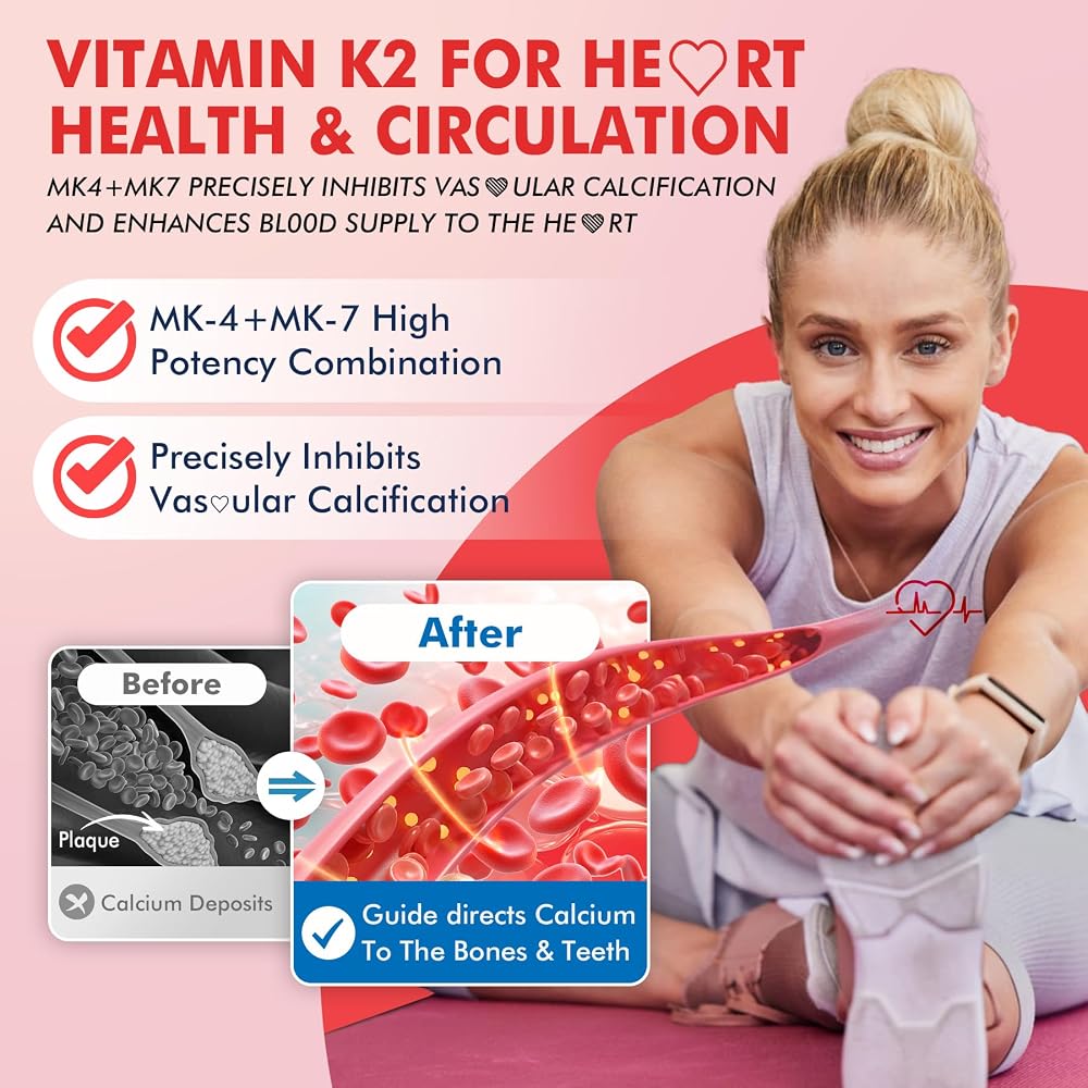 Nextdia Vitamin K2 Gummies for Adults Sugar Free