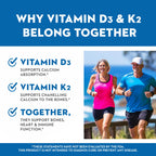 Vitaminerals Vitamin D3 + K Complex with Veggies & Fruits - 60 Capsules - image 5