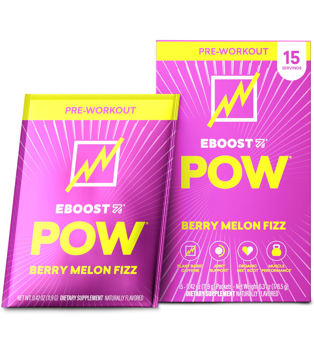 EBOOST POW Natural Pre-Workout